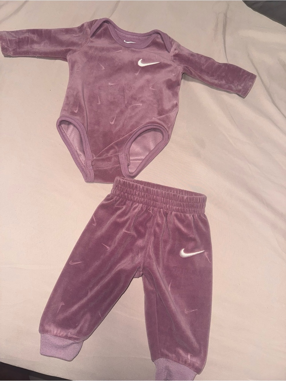 Kids Pink Elastic Waist Bottoms